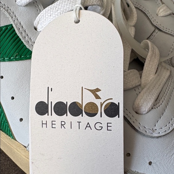 NWT Diadora Mi Basket High Top Leather Shoes Size 12.5. main image 6